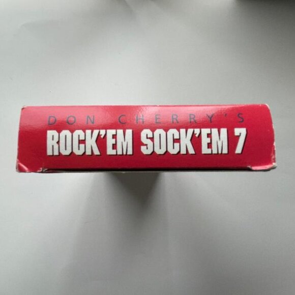 Don Cherry's Rock'Em Sock'Em 7 Limited Edition with Hockey Puck VHS-Rare - Picture 5 of 5